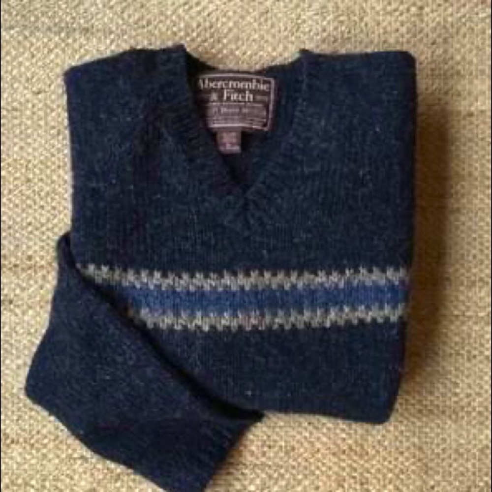 Mens wool sweater